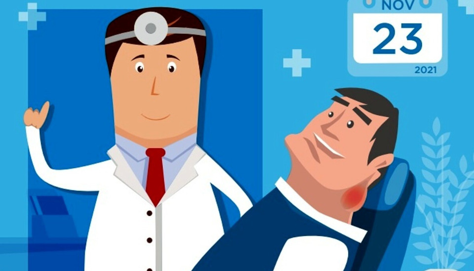 23 Novembre: giornata nazionale di prevenzione per la diagnosi precoce di tumori al collo