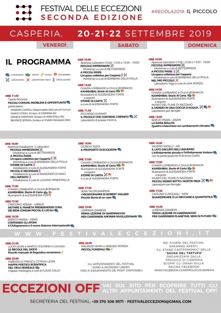 eccezioni2019programma