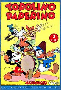 Almanacco Topolino Antegu 1941
