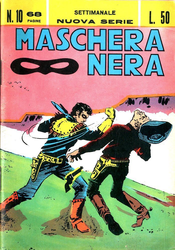 Maschera Nera Serie Nuova 10