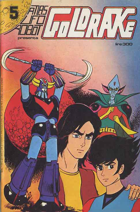 Atlas Ufo Robot Goldrake 5