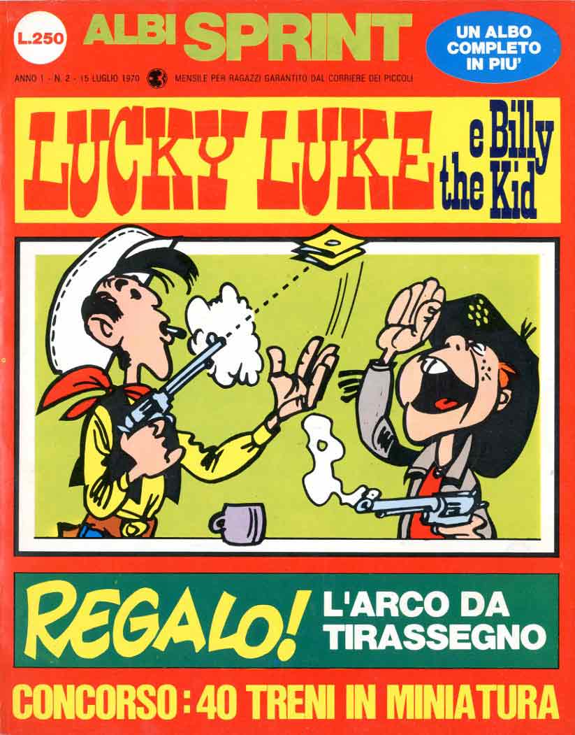 1970-lucky Luke E Billy The Kid