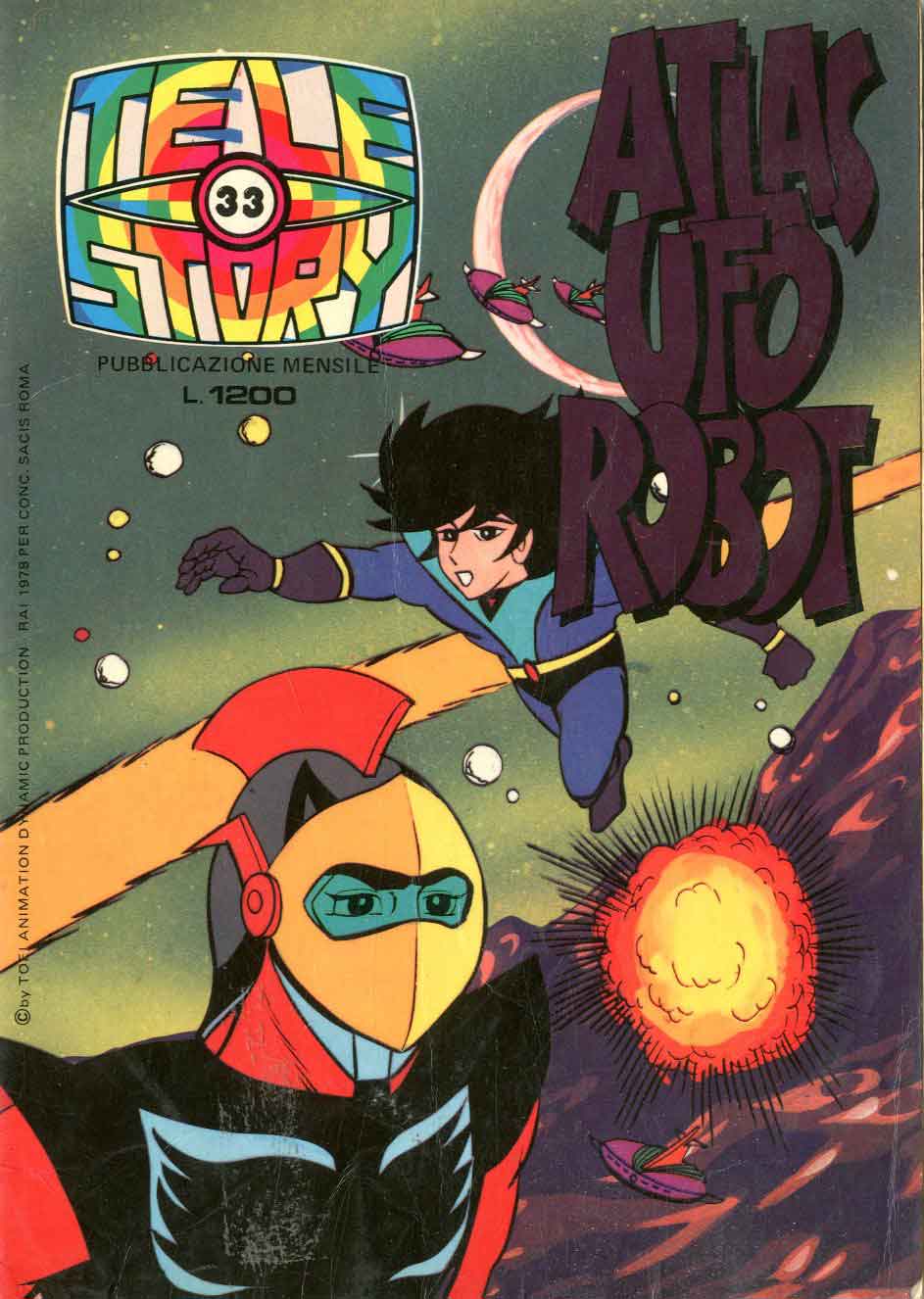 Atlas Ufo Robot Tele Stor 35