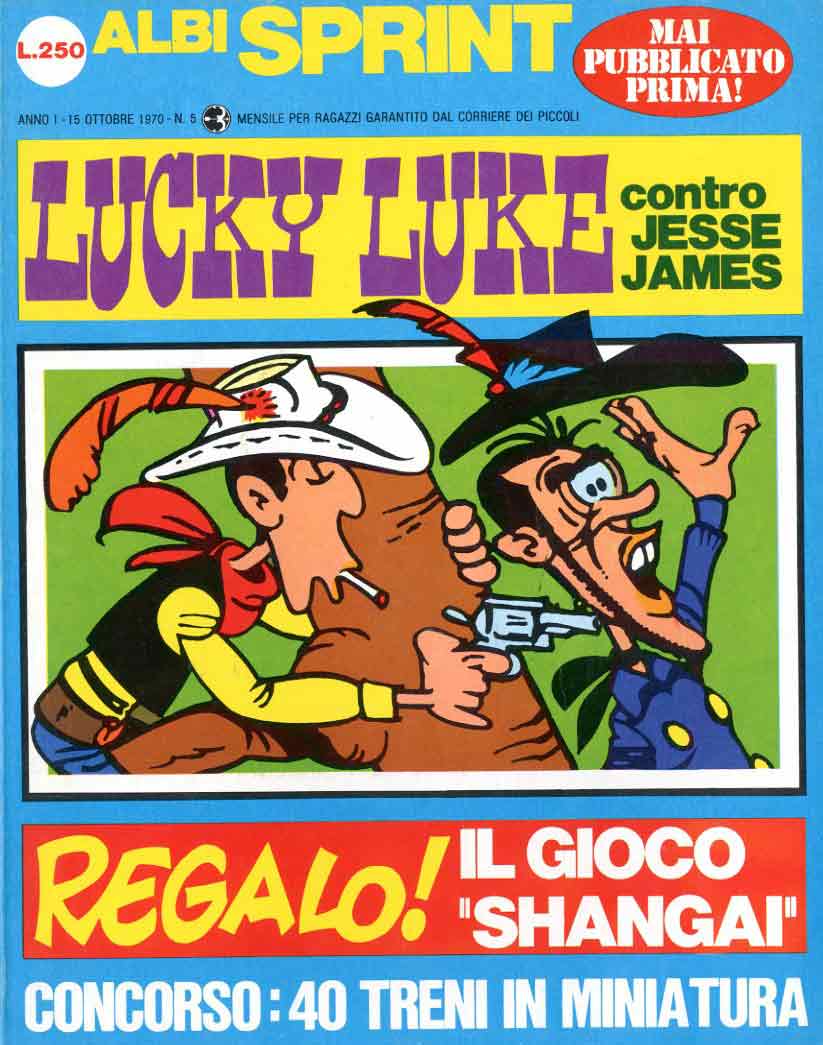 1970-lucky Luke Contro Jessie James