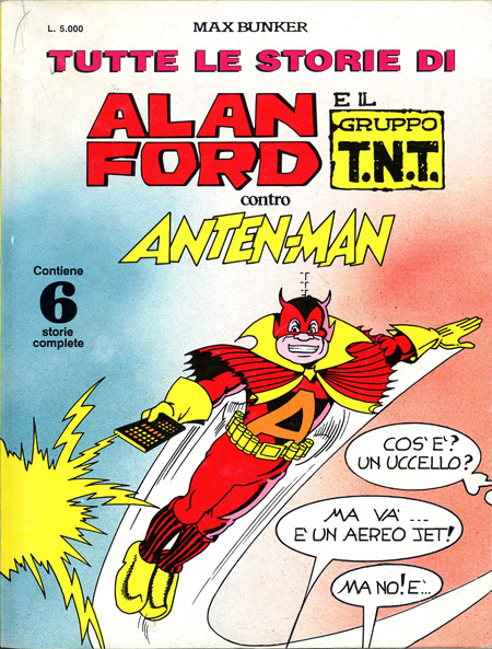 Alan Ford Contro Anten-man