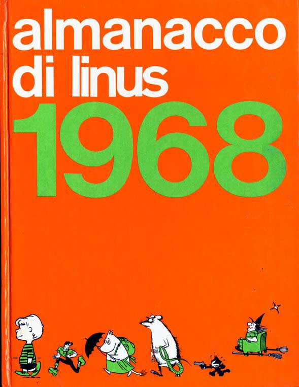 1968 Peanuts, Felix The Cat, Tenebrax, Moomin