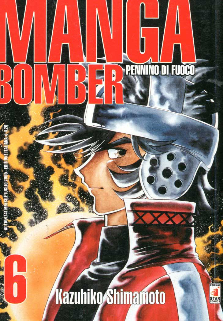 Manga Bomber - Pennino Di Fuoco n.6