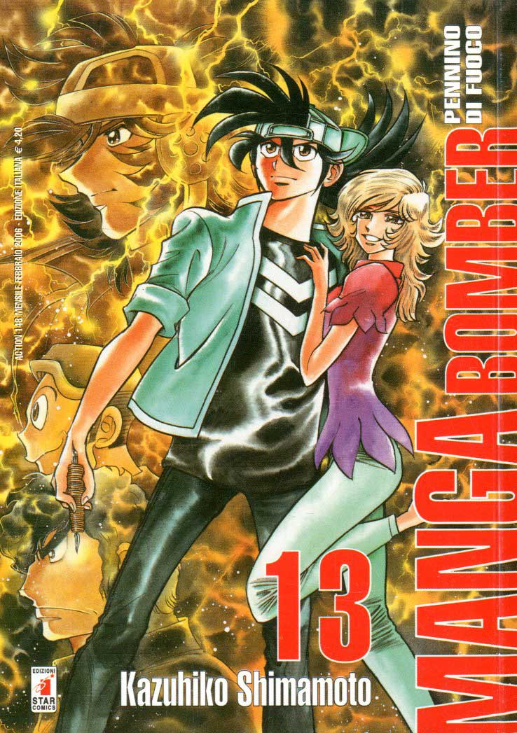 Manga Bomber - Pennino Di Fuoco n.13