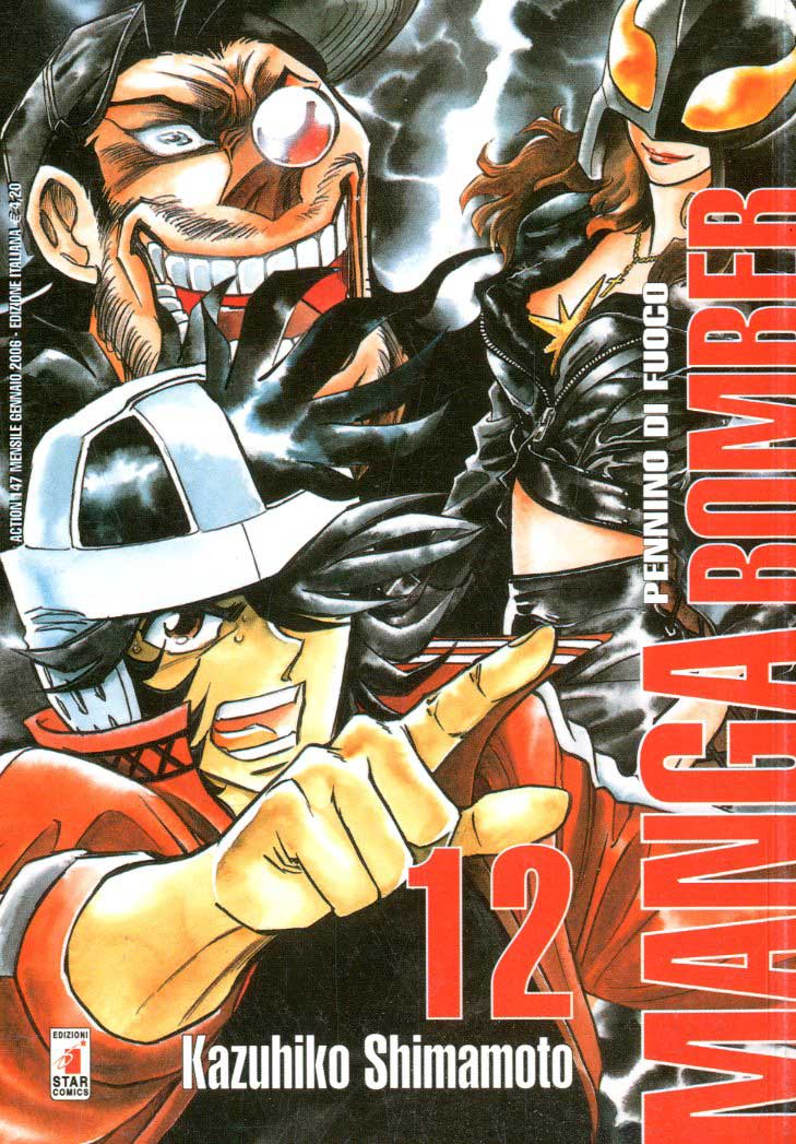 Manga Bomber - Pennino Di Fuoco n.12