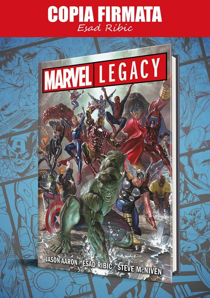 Marvel Legacy - Copia autografata da Esad Ribic