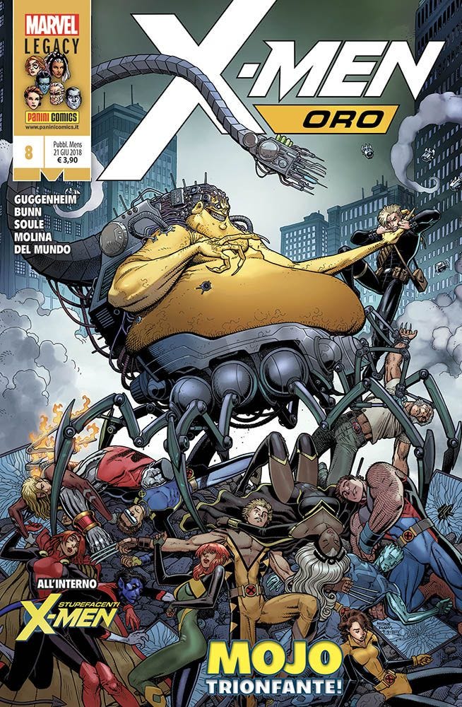 X-Men Oro 8: Mojo trionfante!