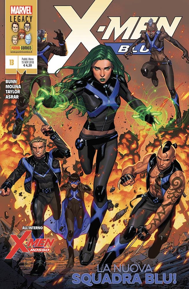 X-Men Blu 13: La nuova Squadra Blu!