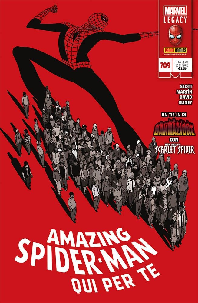 Amazing Spider-Man 709: Qui per te