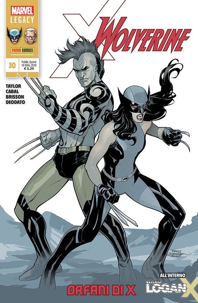 Wolverine 30: Orfani di X