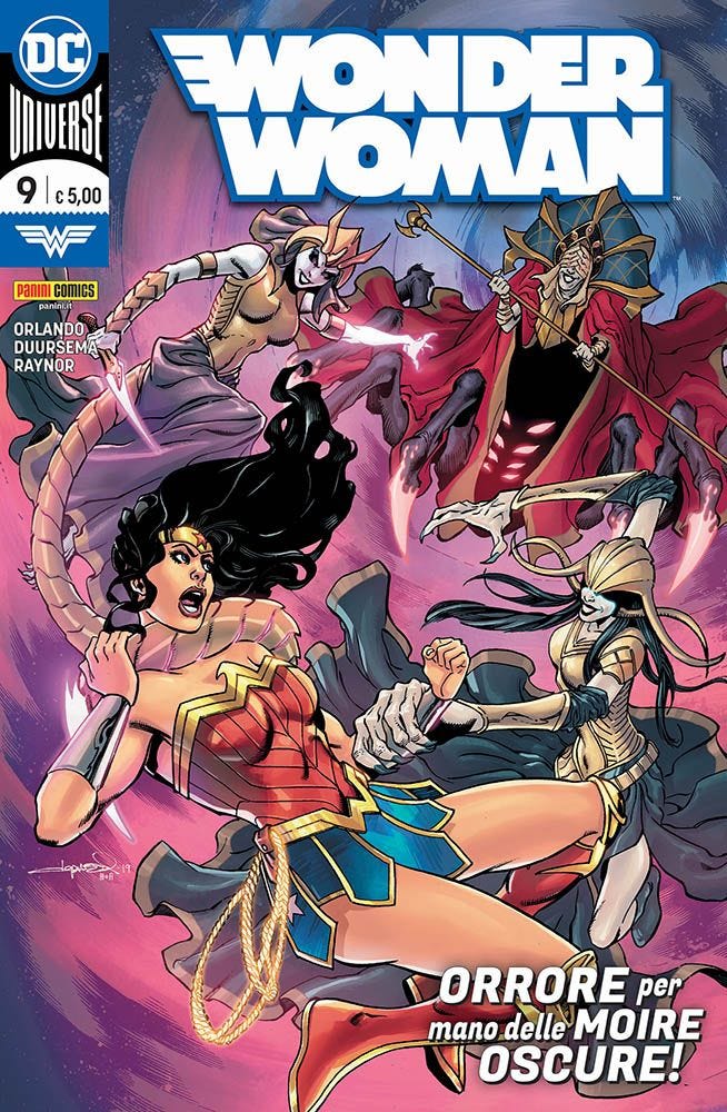 Wonder Woman 9: Orrore per mano delle Moire Oscure