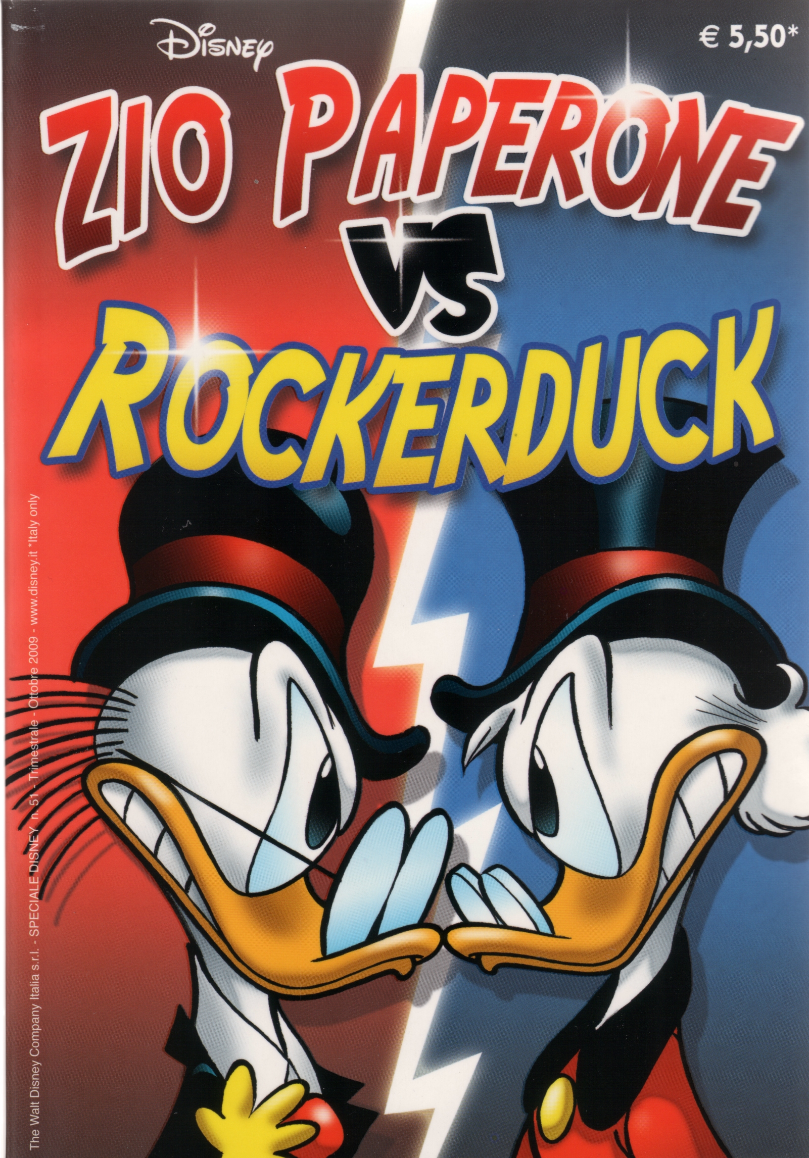 Zio Paperone vs Rockerduck