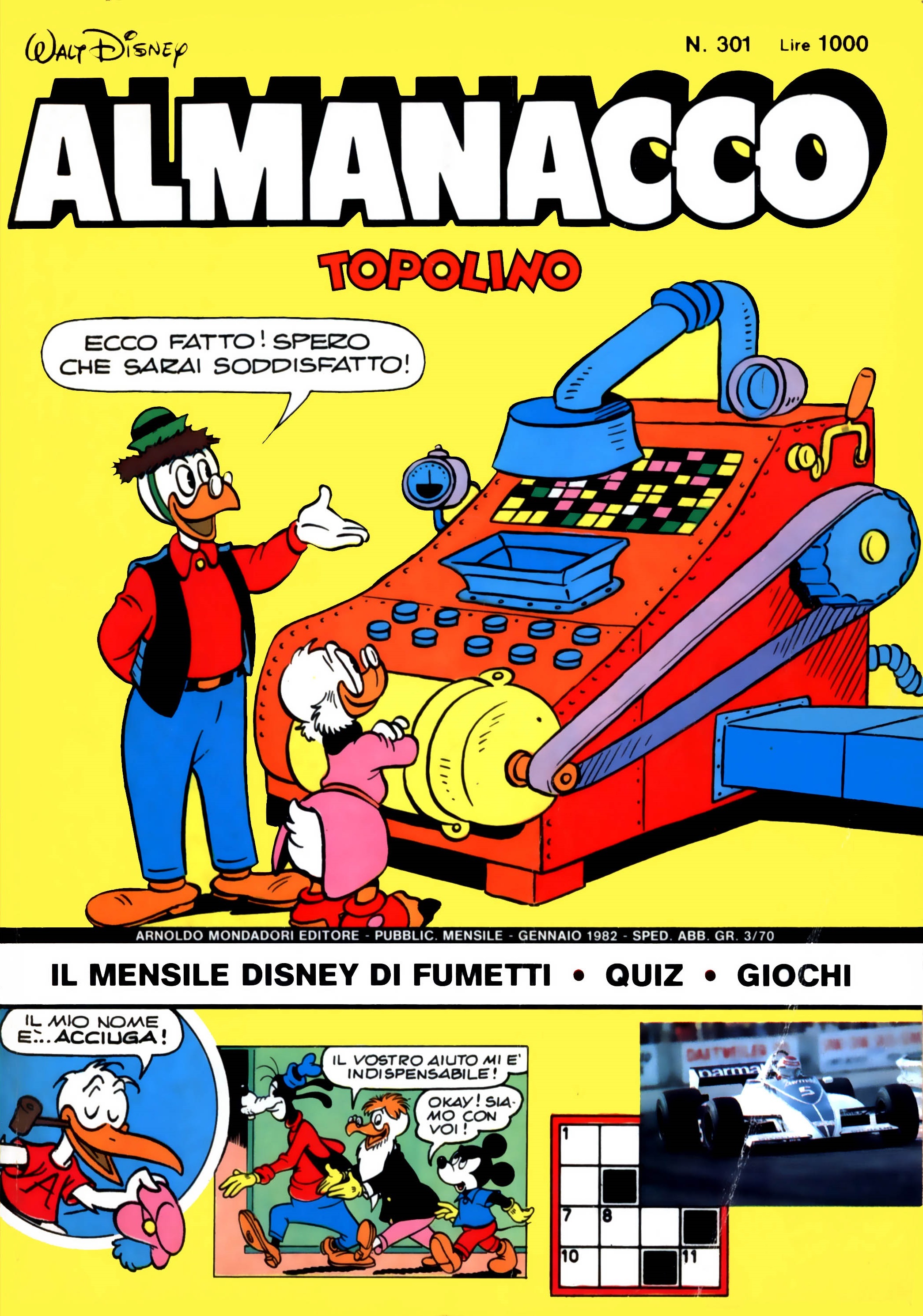 Almanacco Topolino 301