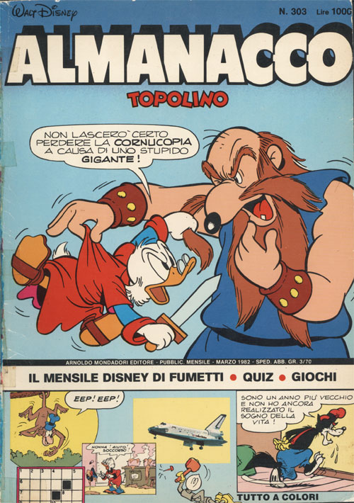 Almanacco Topolino 303