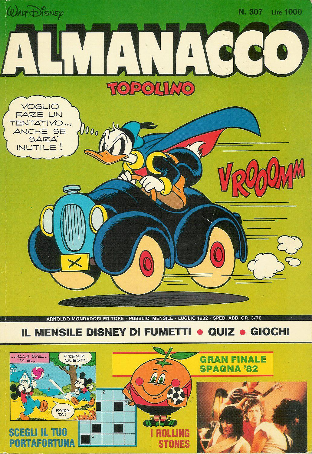Almanacco Topolino 307