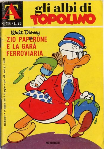 Zio Paperone e la gara ferroviaria