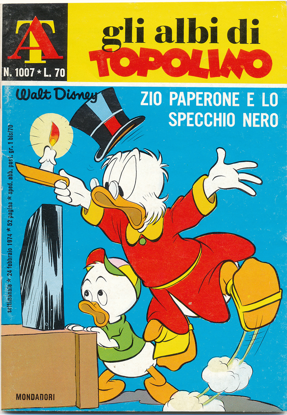 Zio Paperone e lo specchio nero