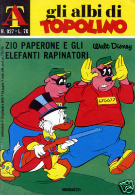 Zio Paperone e gli elefanti rapinatori