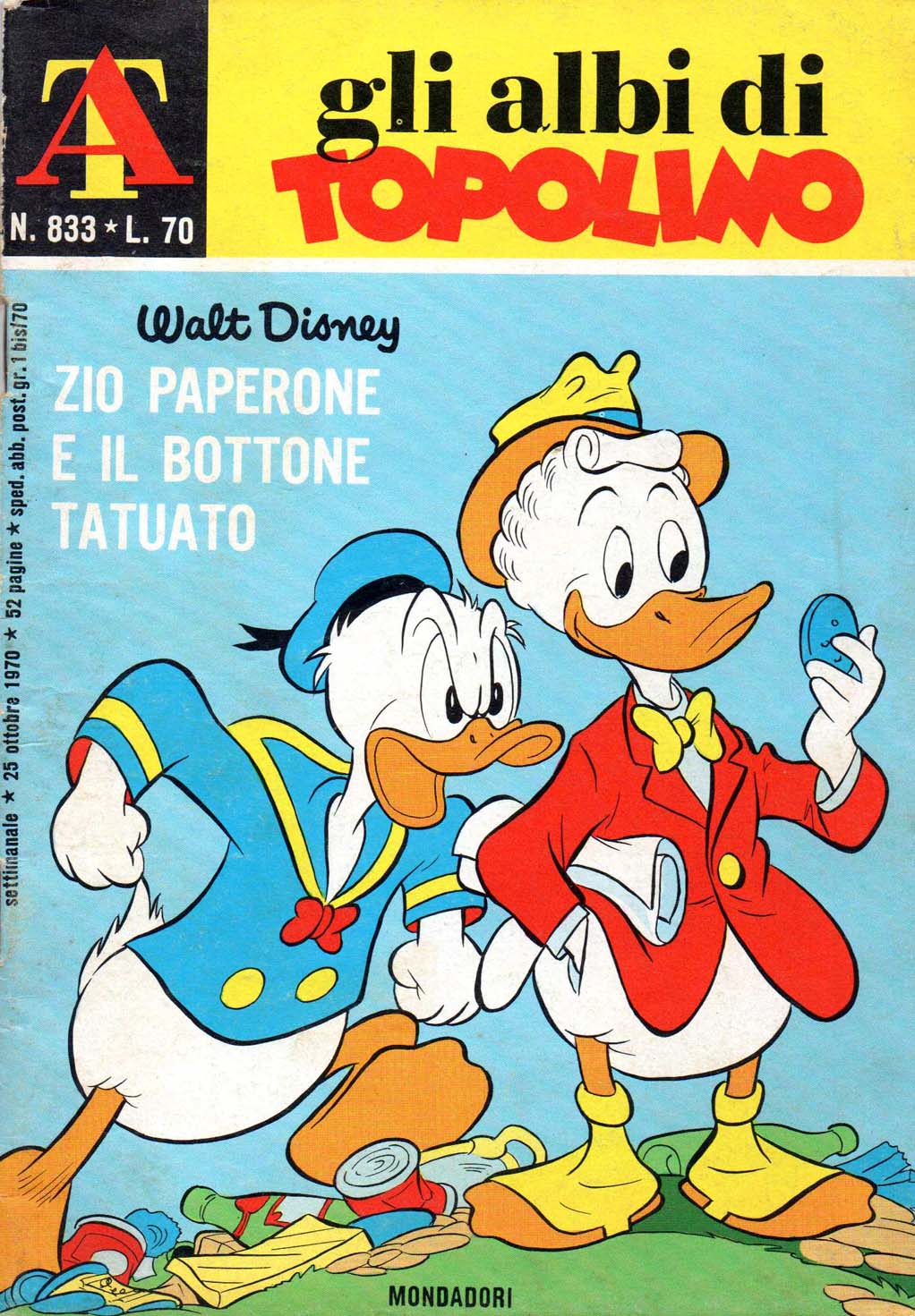 Zio Paperone e il bottone tatuato