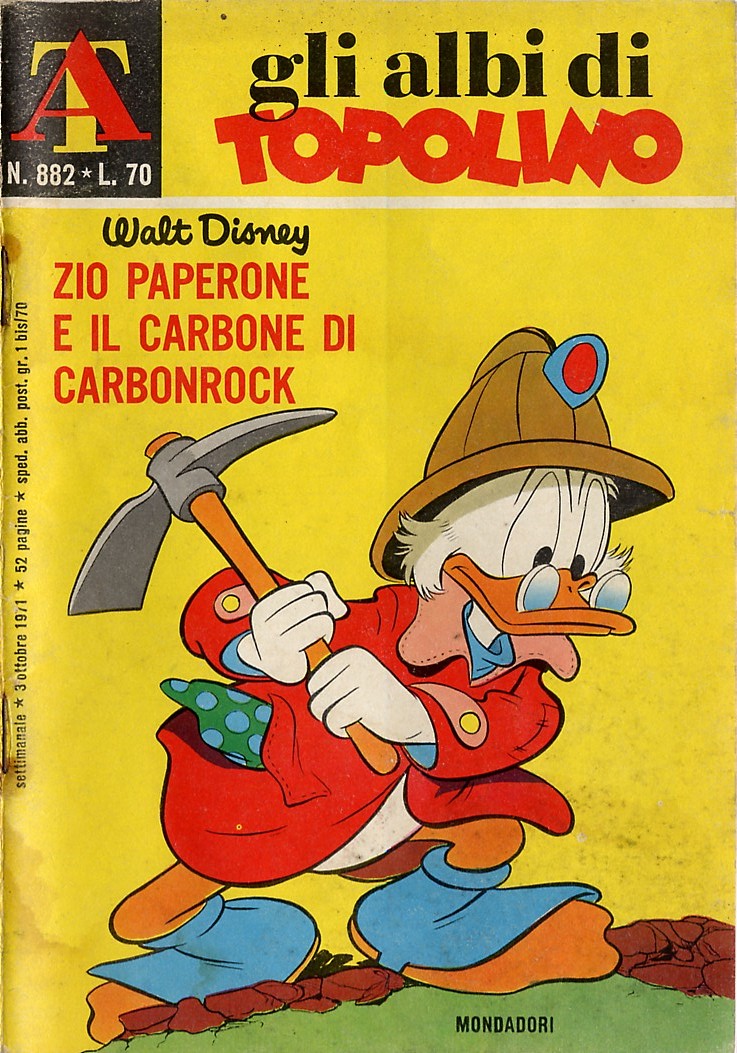Zio Paperone e il carbone di Carbonrock