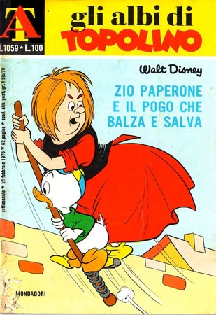Zio Paperone e il pogo che balza e salva