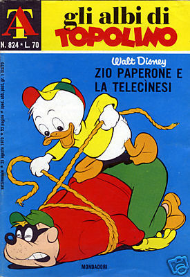 Zio Paperone e la telecinesi