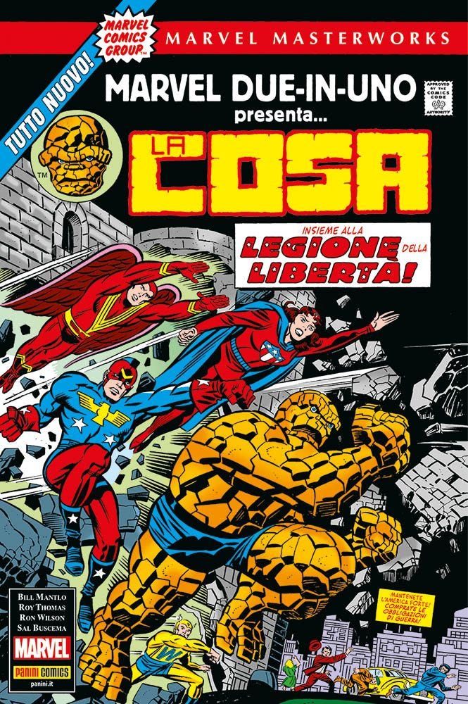 Marvel Due-In-Uno presenta la Cosa insieme alla Legione della Libertà!