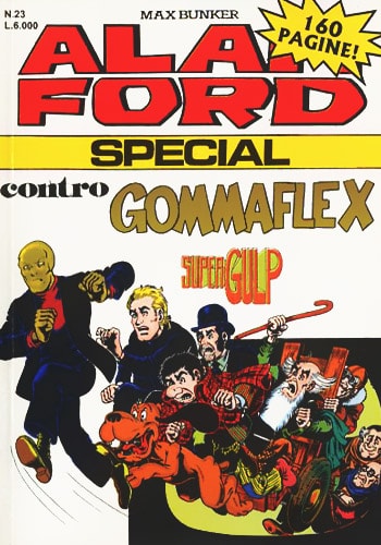 Alan Ford contro Gommaflex