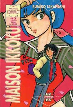 Maison Ikkoku n.1 - Manga Compact n.43