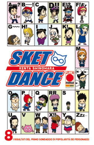 Sket Dance n.8 - I risultati del primo sondaggio di popolarità dei personaggi