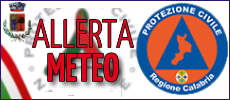 Banner protezione civile calabria allerta meteo