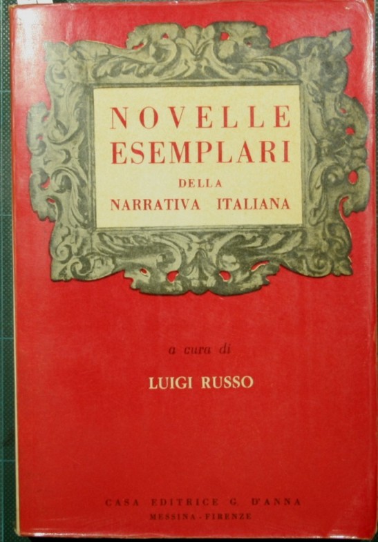 NOVELLE ESEMPLARI DELLA NARRATIVA ITALIANA