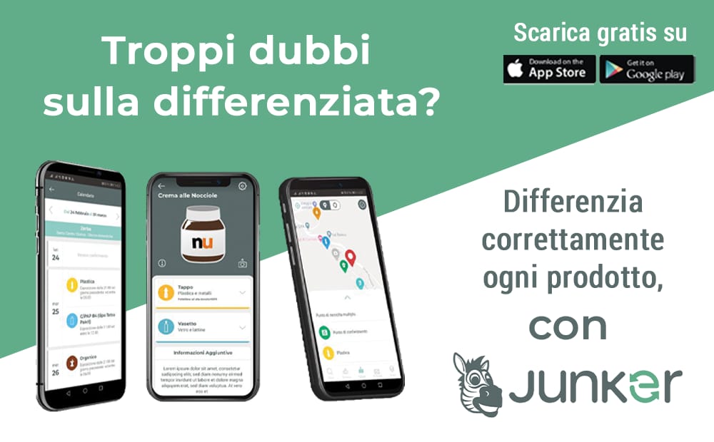 Differenzia correttamente ogni prodotto con Junker