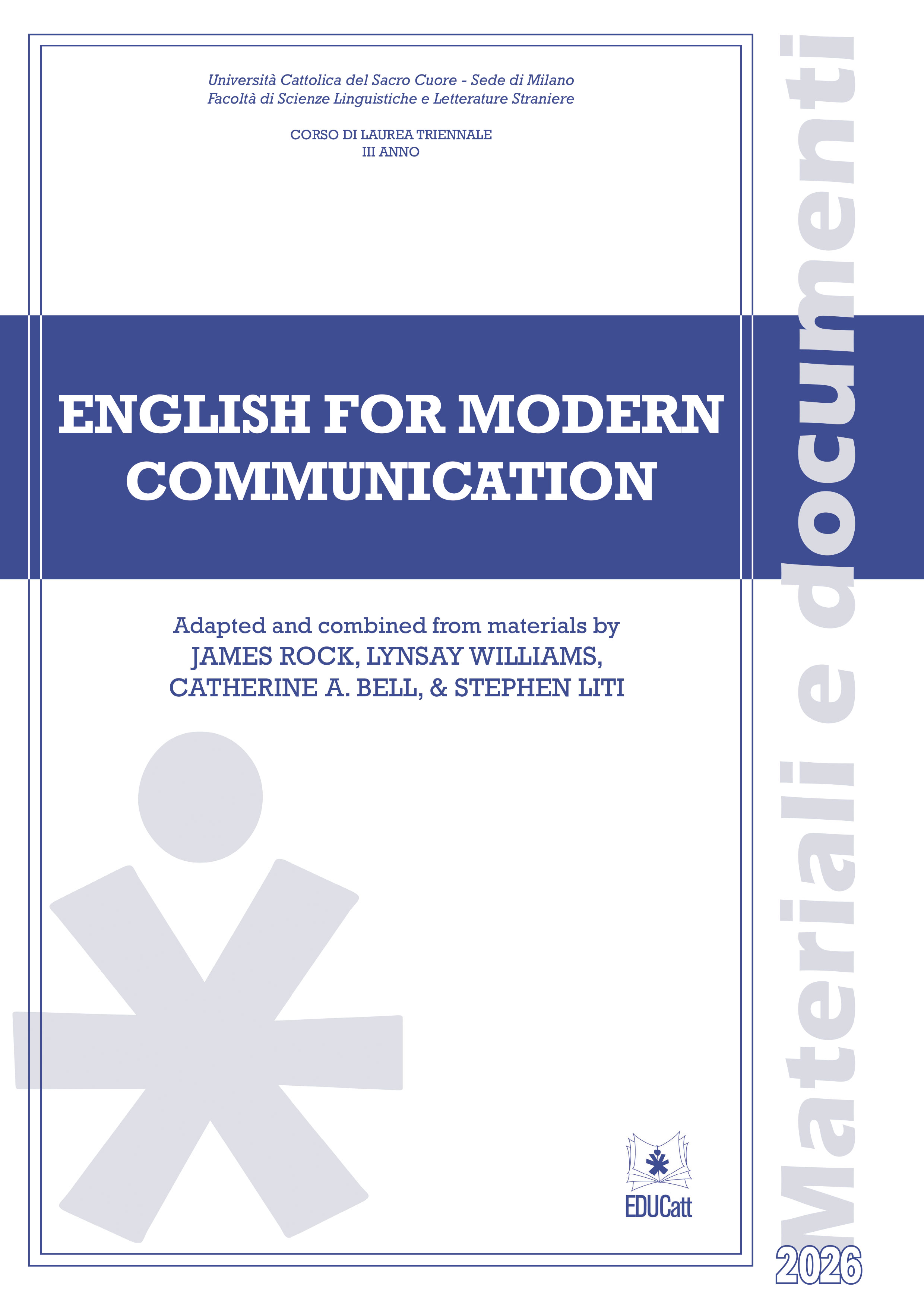 ENGLISH FOR MODERN COMMUNICATION