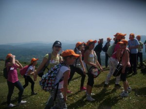 in cima al Monte Aguzzo